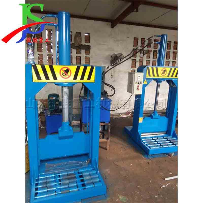 合成橡块裁剪设备 多用途立式胶条分割器具 塑性材料液压切胶机