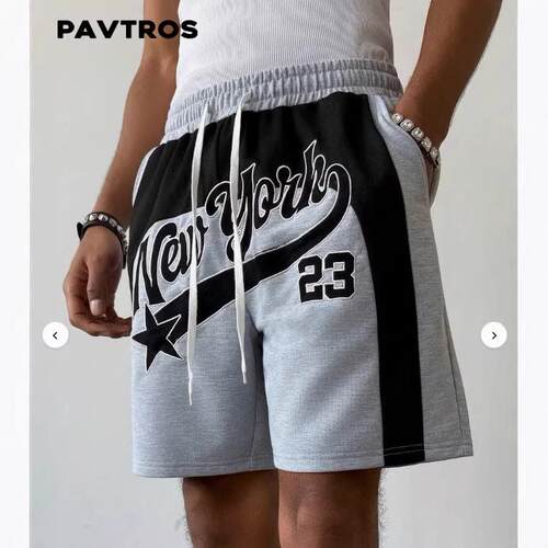 Regular Fit Fire & Letter Print Boxer Briefs Casual Comfy