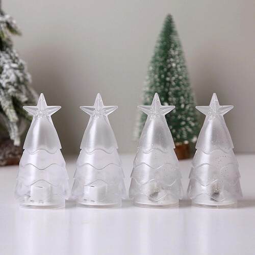Christmas tree decoration crystal nightlight decoration 夜灯