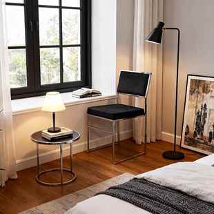 家直销酒店宴会婚专不用椅子CAM锈钢餐椅绿厂色绒布庆椅子