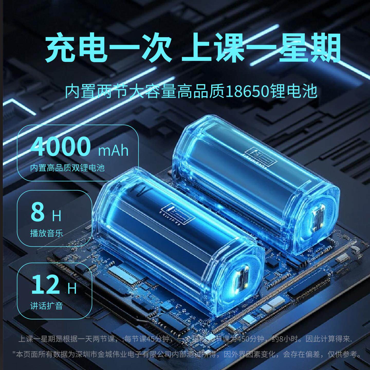 2.4G无线蓝牙扩音器小蜜蜂教师专用30W大功率用双耳麦上课宝超长