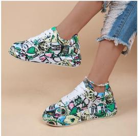 女休闲单鞋运动鞋women sneakers female leisure sports shoes