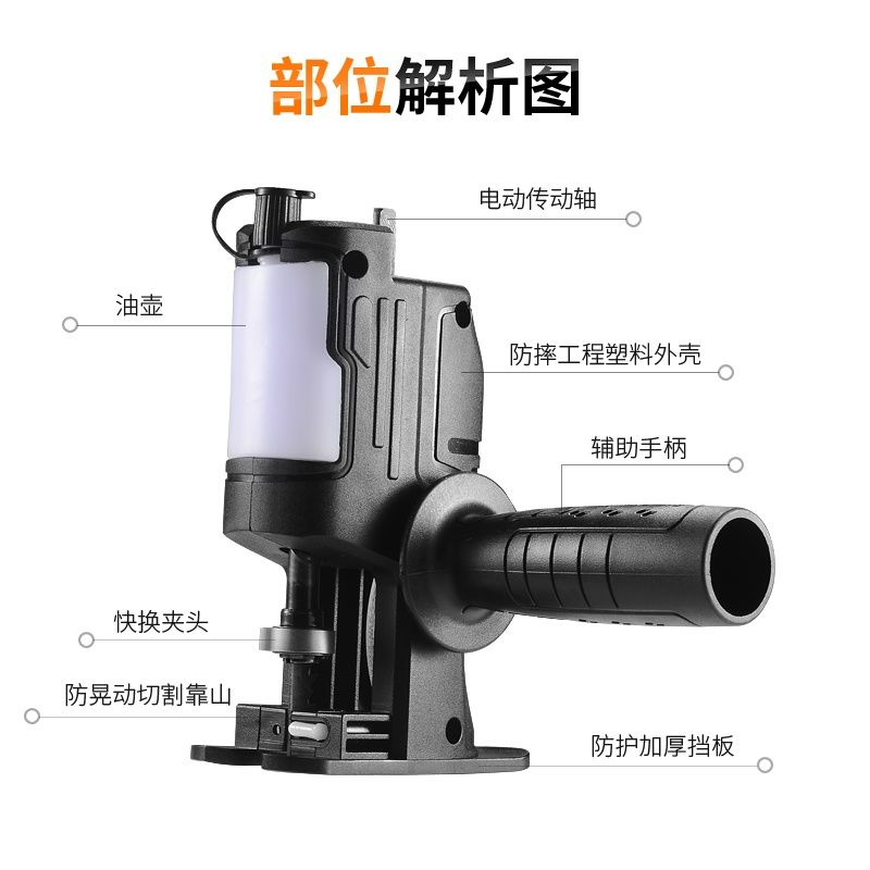 现货速发。小型电钻变电锯往复锯转换头家用电动锯子手多功能木工