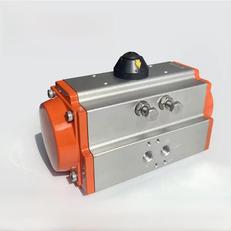 气动执行器气动蝶阀执行器GT气动头气动球阀风阀AT气动阀门执行器