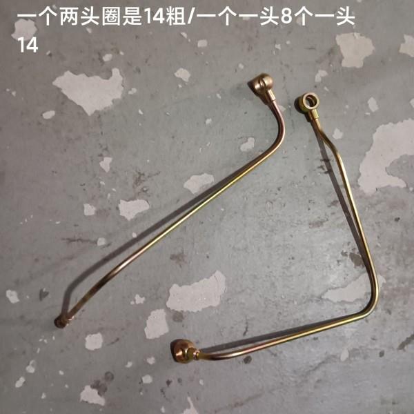 单缸柴油机机油管常柴峨眉常发180/190/192机油管铁管185