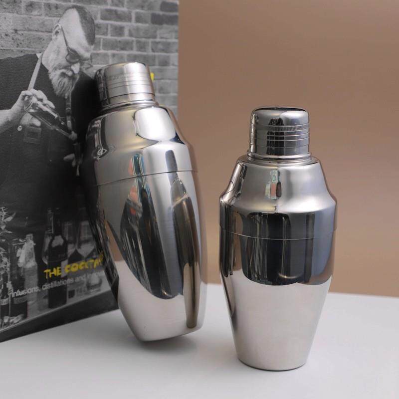 经典不锈钢三段式摇酒壶 英式雪克壶shaker 初学送礼专业调酒工具