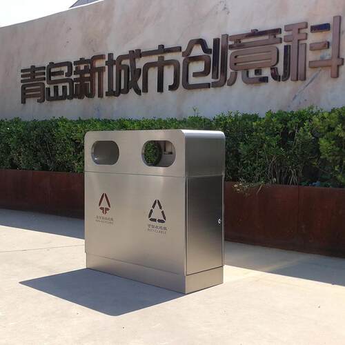 不锈钢垃圾桶户外大环卫垃圾箱市政环卫分类酒店果皮箱