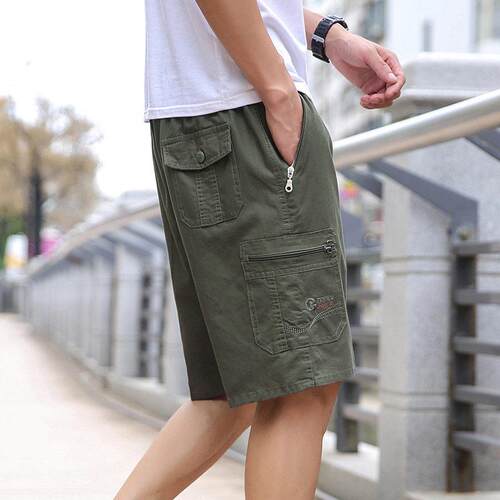 3-Pack Men’s Cargo Shorts, Lightweight Multi-Pocket Casual