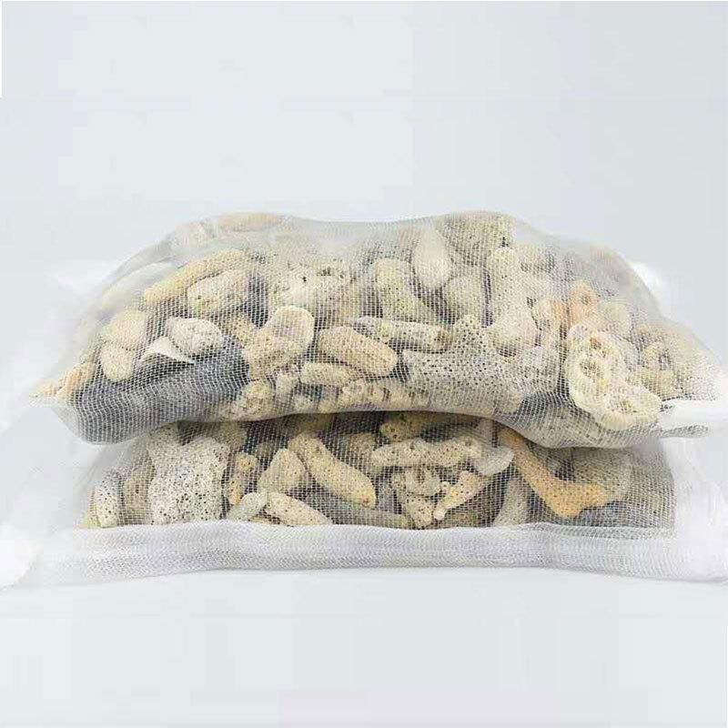 珊瑚骨滤材鱼缸过滤材料鱼池珊瑚石底砂水族箱造景沙稳定净化水质图片