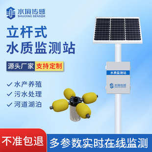 水质在线监测 LSZ03 河道湖泊水库水质监测 立杆水质监测站