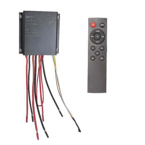 防水6V-18V输入MPPT 3.2V太阳能路灯控制器带遥升压24V40W控制器