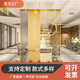 简约办公室屏风隔断铁艺玄关入户公司前台进门挡板装 饰背景形象墙