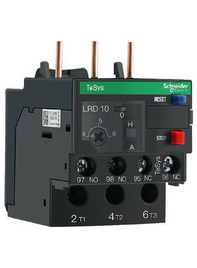 法国施奈德LRD继电器1A~38A适配D型接触器LC1D全系列热过载继电器