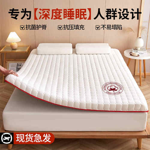 床垫软垫遮盖物家用卧室垫子褥子学生宿舍单人榻榻米租房床褥