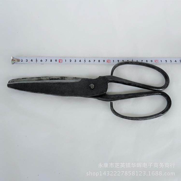 工业剪刀2号款卫剪老头剪永康锻夹钢地毯毛毯大剪橡胶打剪皮698革