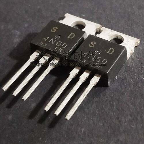 SD4N60 TO-220铁头 4A600V 全新N沟道场效应三极管 现货优先发
