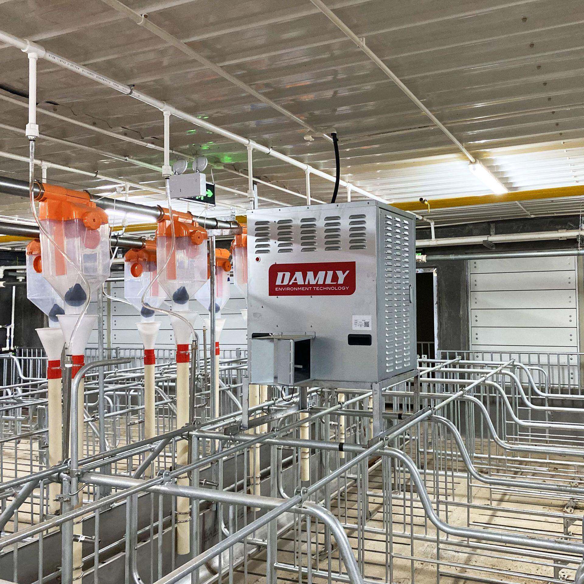 2024鸡舍自动温控暖风机 畜牧养殖暖风炉 养鸡场供暖热风炉