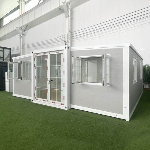 双翼可折叠集装箱房 三合一移动式扩展活动房 二层可住人集成房屋