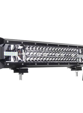 单个3排20英寸540WLED工作长条灯工程越野车顶灯探照灯车前杠灯