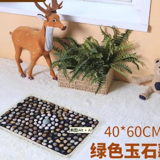阿里巴巴合约天然鹅卵石按摩垫 脚底按摩垫