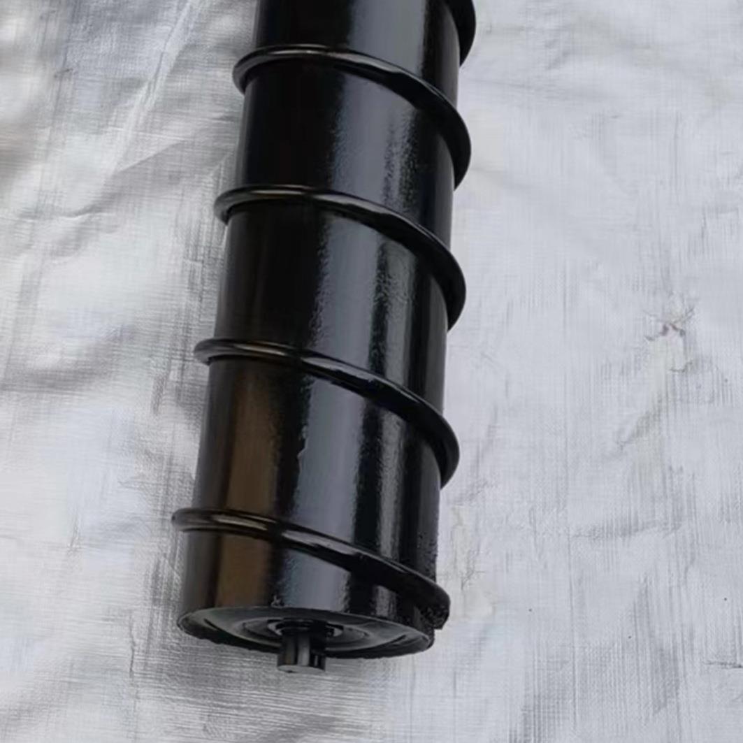 输送机专用配件 托辊，铁螺旋托辊 清扫托辊 平行托辊 槽型托辊图片