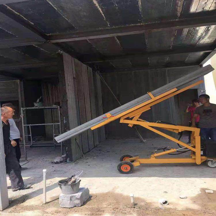 悍博机械自动化轻质墙板安装机室内隔墙板立板机