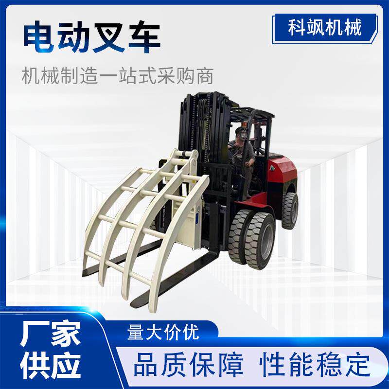 燃油四驱越野叉车3吨5吨四轮座驾式起重升降液压搬运车柴油机电动