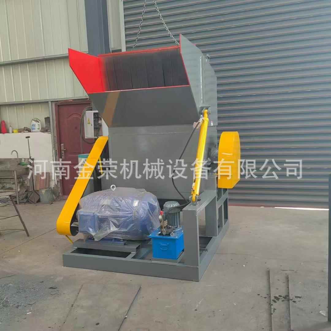 编织袋自动力破碎机输液强粉碎垃机圾桶饮600型塑料瓶蔬菜筐瓶新