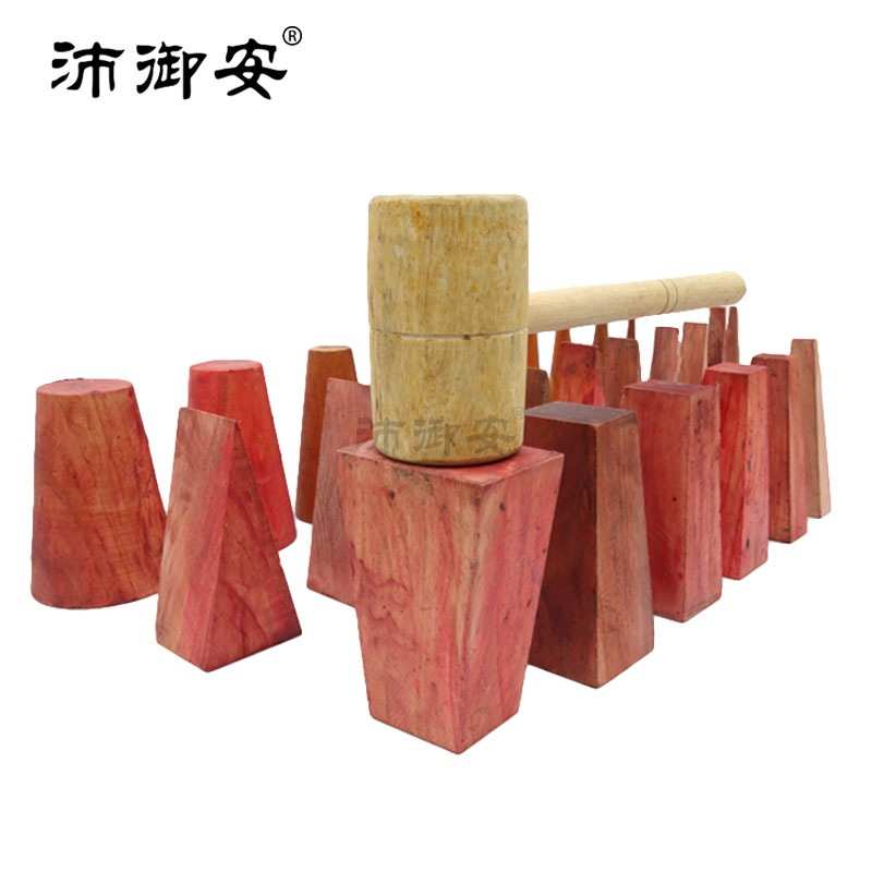 沛御安 DLF-MD腊煮木制堵漏楔28件套带压快速堵漏无火花木质工具