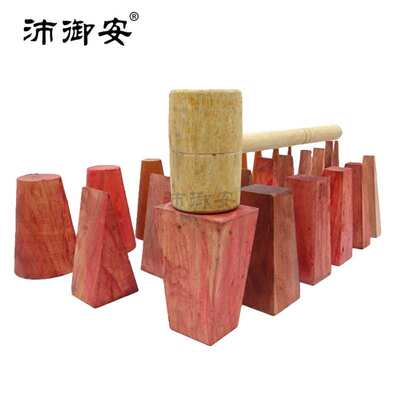 沛御安 DLF-MD腊煮木制堵漏楔28件套带压快速堵漏无火花木质工具