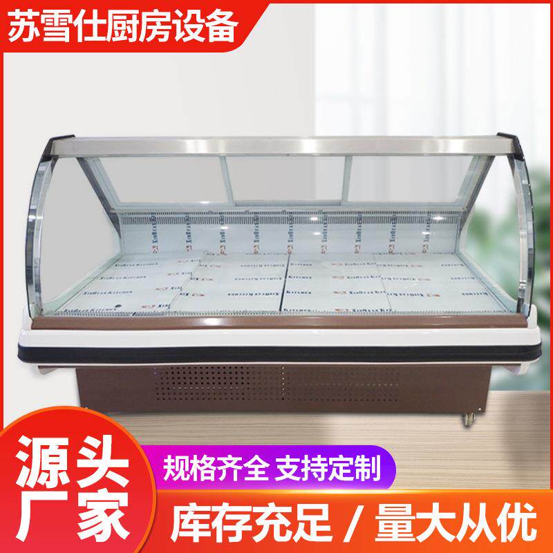 熟食柜卤味熟食保鲜展示风冷直冷规格多样不锈钢铜管制冷熟食柜