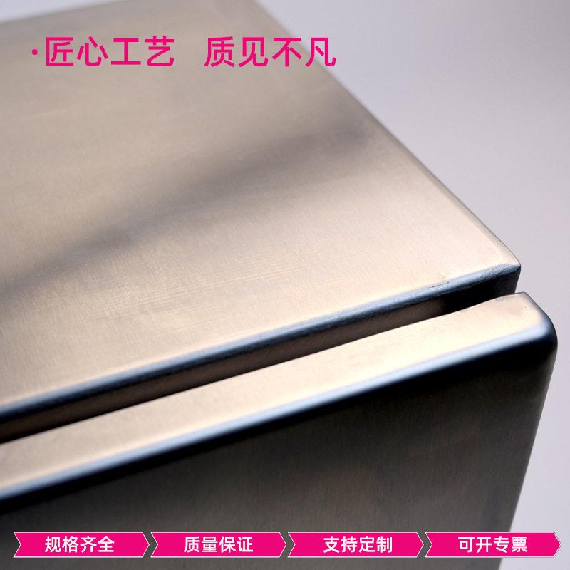 新款直销仿威图不锈钢304控制箱户外不锈钢防水控制箱带防雨顶控