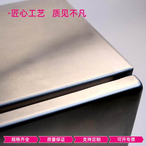 新款直销仿威图不锈钢304控制箱户外不锈钢防水控制箱带防雨顶控