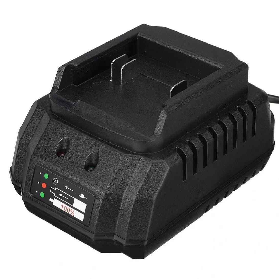 冲击电扳手锂电池大容量充电风炮角磨机电锯电钻通用牧田充电器