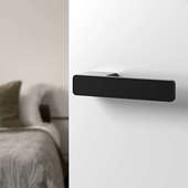 意式 极简门锁室内卧室房门锁现代简约隐藏钥匙门把手静音磁吸门锁