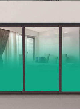 .宽装饰贴纸米玻璃绿色圆点服装店183玻璃办公室窗纸贴膜渐变窗户