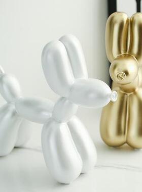 直销新款北欧风格装饰品创意气球狗网红店摆设现代简约客厅酒柜家