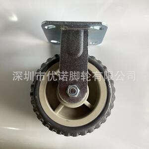 重型4寸5寸6寸8寸轮灰色锋火工业脚轮推车机械设备轮子