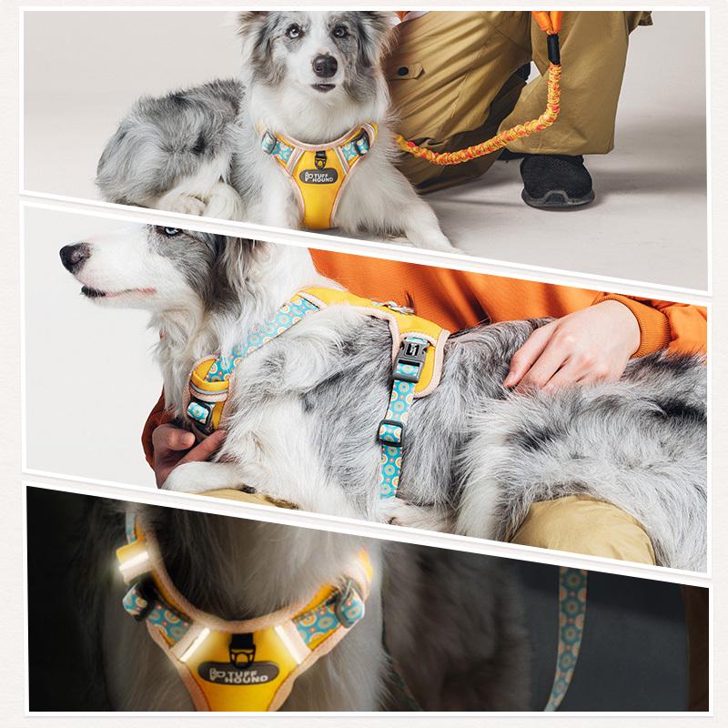 TUFFHOUND它愿 批发狗狗牵引绳外出胸背带小型犬狗绳狗链宠物用品
