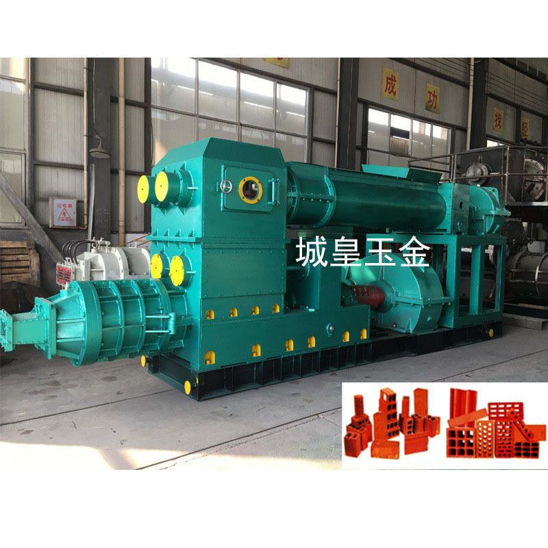 大型泥土制砖机JKB50/50双级真空挤出机工厂出口砖瓦机械成套设备