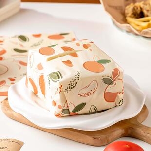 三明治包装纸食品级可微波加热一次性切汉堡饭团防油文盒专用家用