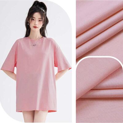 丝涤纶赛尔面料天索罗凉丝 天春夏180g娜混纺感布料索罗娜针织莱