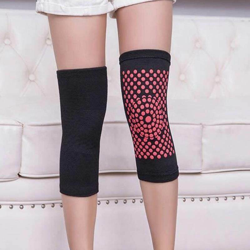 护膝竹炭夏季男女薄运动骑行缓解老寒腿关节发热保暖老年人用品膝