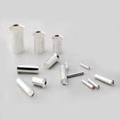 裸铜接管管形 端头铜管插针压连形en2520gt接管铜小端子针欧式