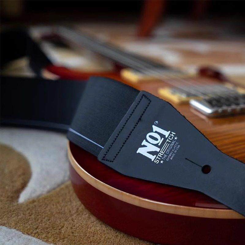 No1 Stretch美产加宽弹力减重吉他贝司背带桶哥同款背带