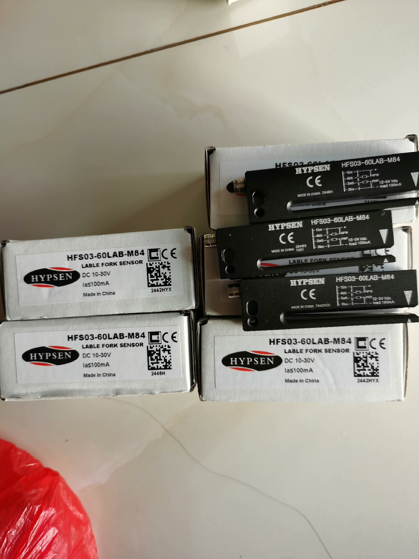 美国普汉森HYPSEN标签传感器HFS03-60LAB-M8