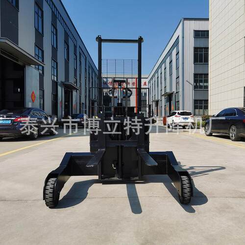 越野电动叉车1.5/2/3吨橡胶大轮加宽支腿全电动堆高车托盘装卸车