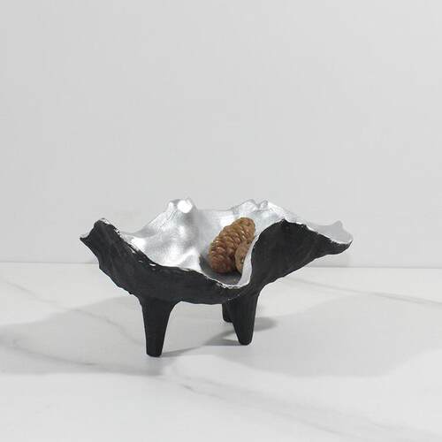 现代轻奢创意样板房软装饰品客厅餐厅茶几果盘餐桌果篓简约摆件
