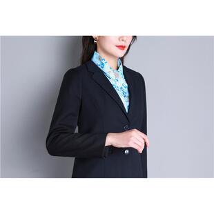 正品新款民生衬银行服外套服行西装工装衫工作马夹背心制服女西服