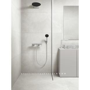 现代简生地约米灰色石纹理砖卫间厨房客厅墙砖厨房SAND砖哑光防滑